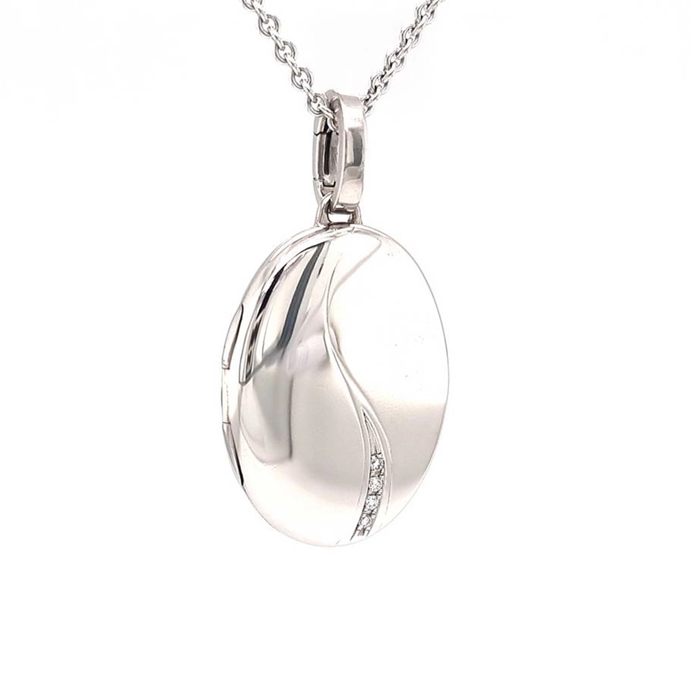 Locket <br>Hallmark <br />oval 28 x 21 - Image 2