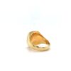 Signet ring Romeo & Juliet, rectangle 16.0 x 13.0, 750/- yellow gold