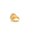 Signet ring Romeo & Juliet,  oval 17.0 x 13.0 mm, 750/- yellow gold