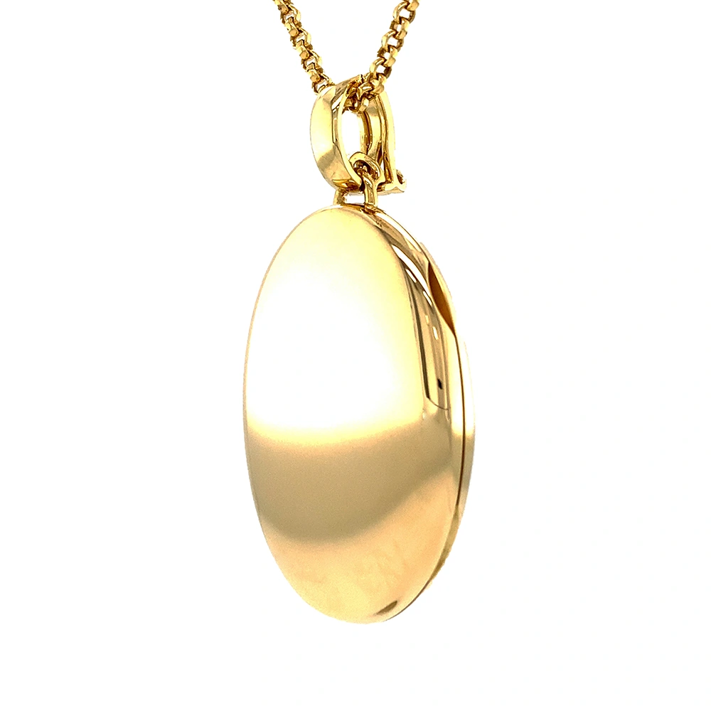 Locket <br>Hallmark <br />oval 35 x 25 - Image 2