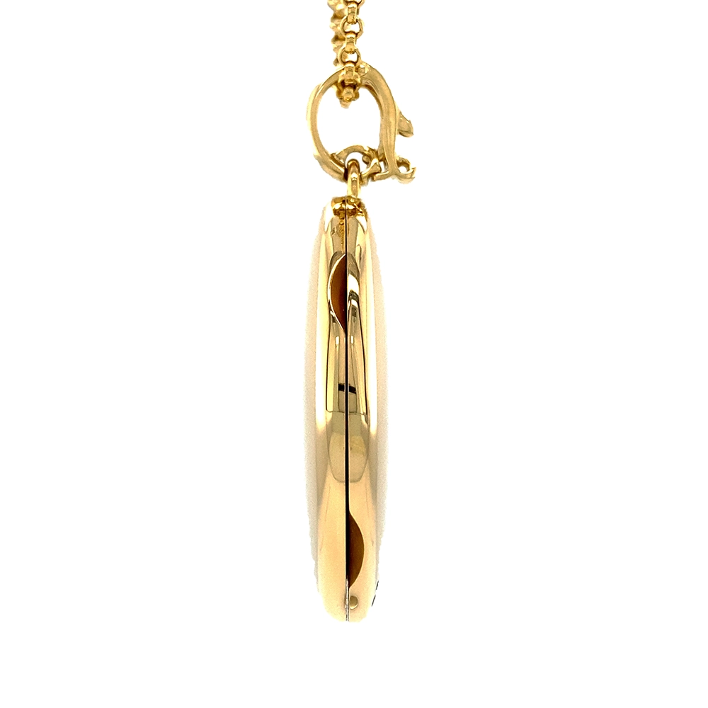 Locket <br>Hallmark <br />oval 35 x 25 - Image 3