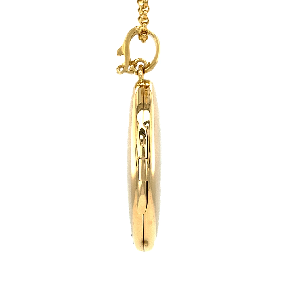 Locket <br>Hallmark <br />oval 35 x 25 - Image 4